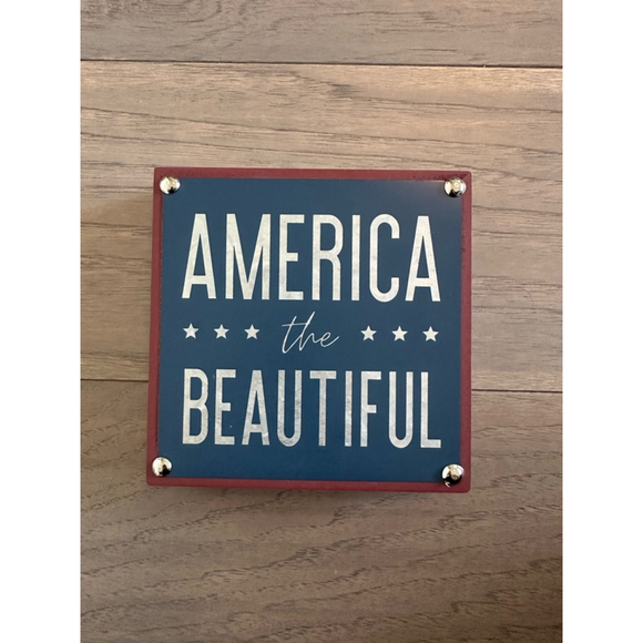Hobby Lobby Accents Hobby Lobby America The Beautiful Wood Decor
